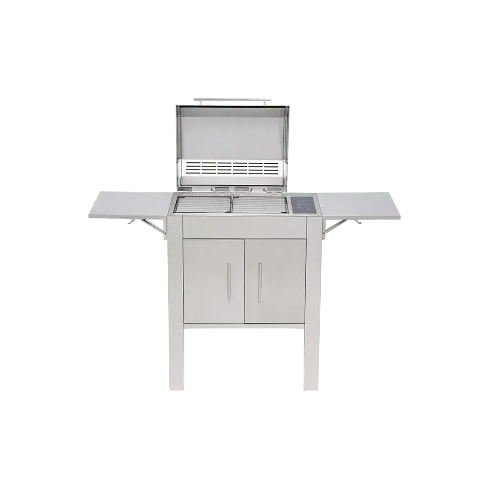 Kenyon Texan 30" 2-Burner Freestanding Single-Lid 240V Electric Grill With IntelliKEN Touch Control