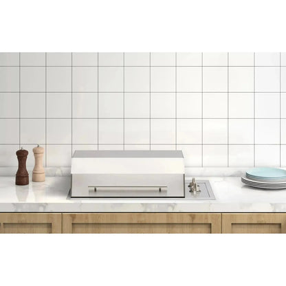 Kenyon Texan 30" 2-Burner Single-Lid Built-In 208V Electric Grill With Knob Control