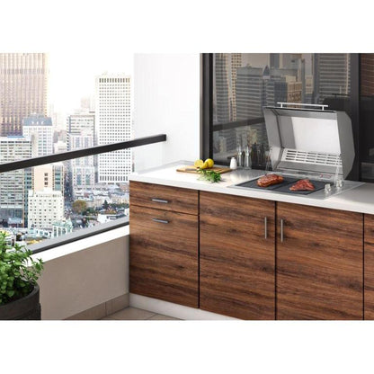 Kenyon Texan 30" 2-Burner Single-Lid Built-In 240V Electric Grill With Knob Control