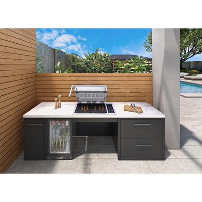 Kenyon Texan 30" 2-Burner Built-In Single-Lid 240V Electric Grill With IntelliKEN Touch Control And ADA Handle