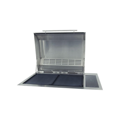 Kenyon Texan 30" 2-Burner Single-Lid Built-In 240V Electric Grill With Touch Control