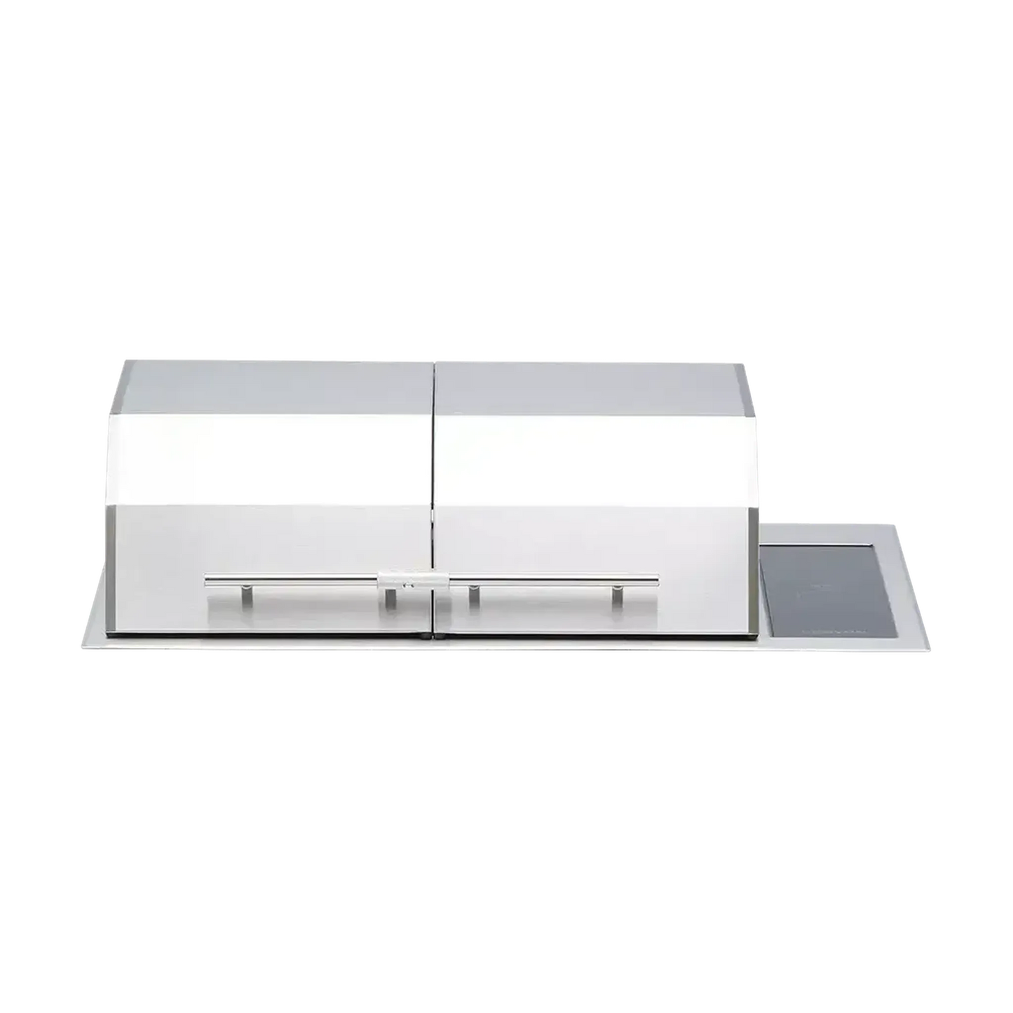 Kenyon Texan 30" 2-Burner Split-Lid Built-In 208V Electric Grill With Touch Control And Mounting Holes