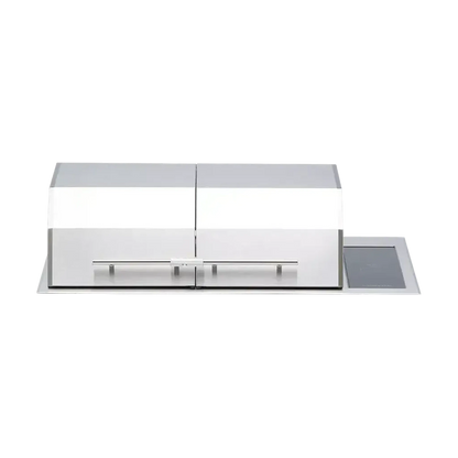 Kenyon Texan 30" 2-Burner Split-Lid Built-In 208V Electric Grill With Touch Control And Mounting Holes