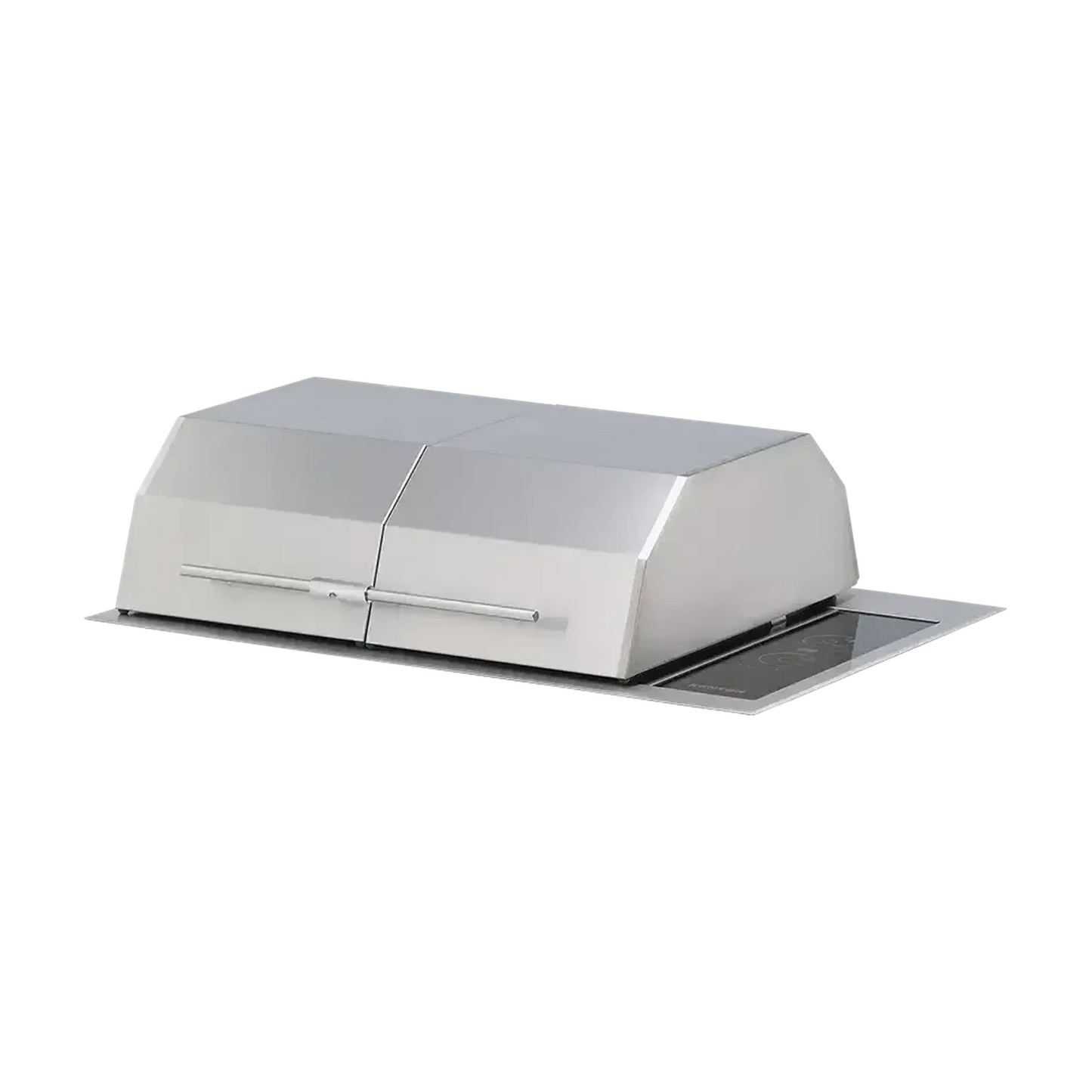 Kenyon Texan 30" 2-Burner Split-Lid Built-In 208V Electric Grill With Touch Control And Mounting Holes
