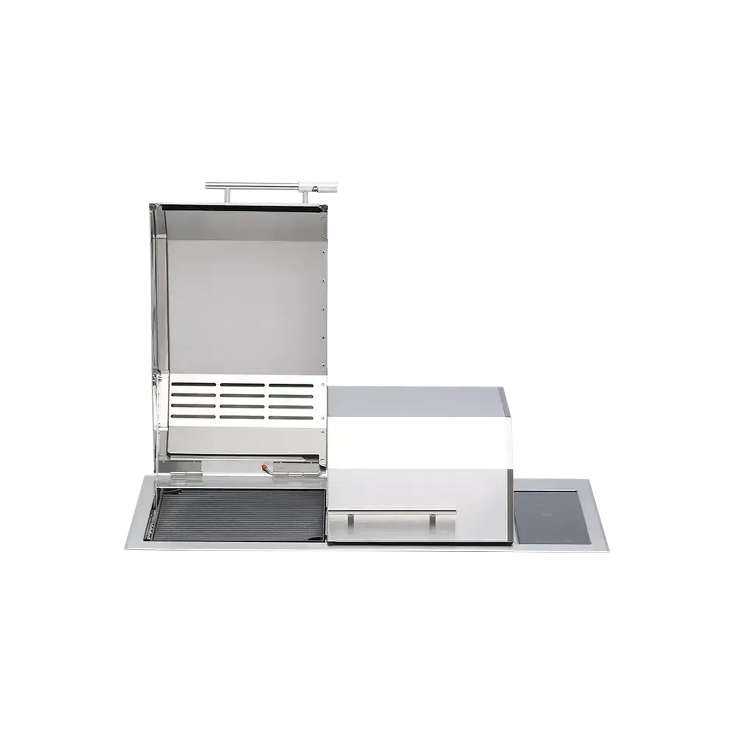 Kenyon Texan 30" 2-Burner Split-Lid Built-In 208V Electric Grill With Touch Control