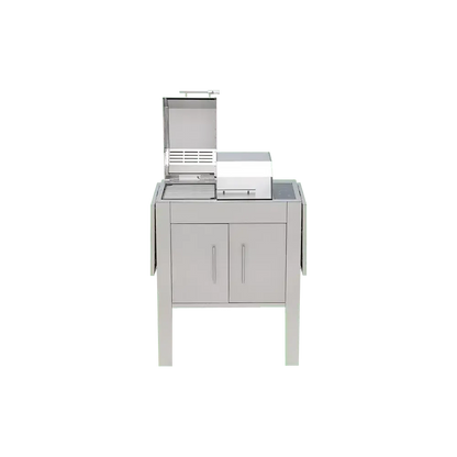 Kenyon Texan 60" 2-Burner Freestanding Split-Lid 240V Electric Grill With IntelliKEN Touch Control