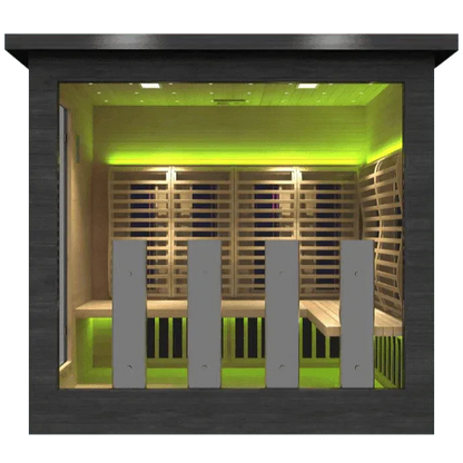 Sun Home Luminar™ Outdoor 5-Person Full Spectrum Infrared Sauna