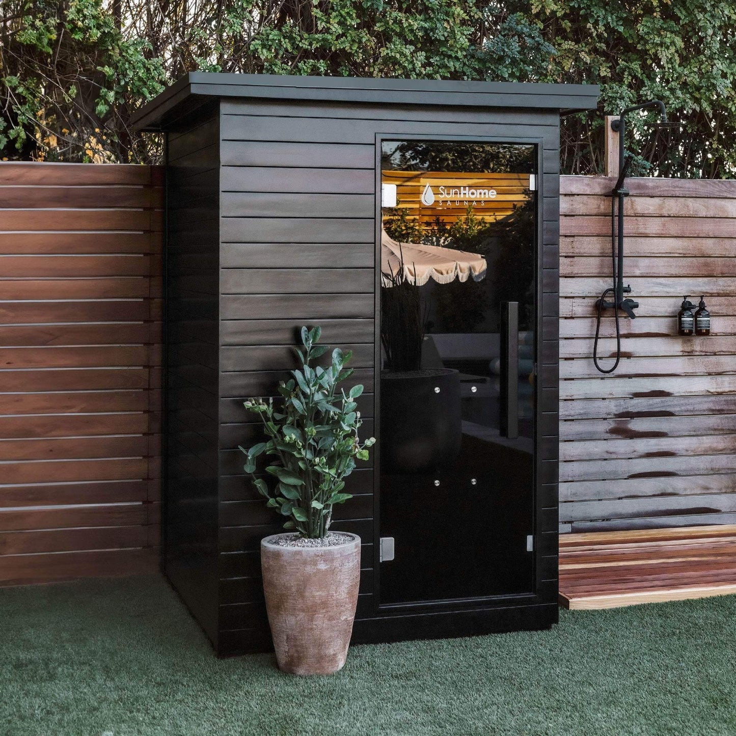 Sun Home Luminar™ Outdoor 2-Person Full Spectrum Infrared Sauna