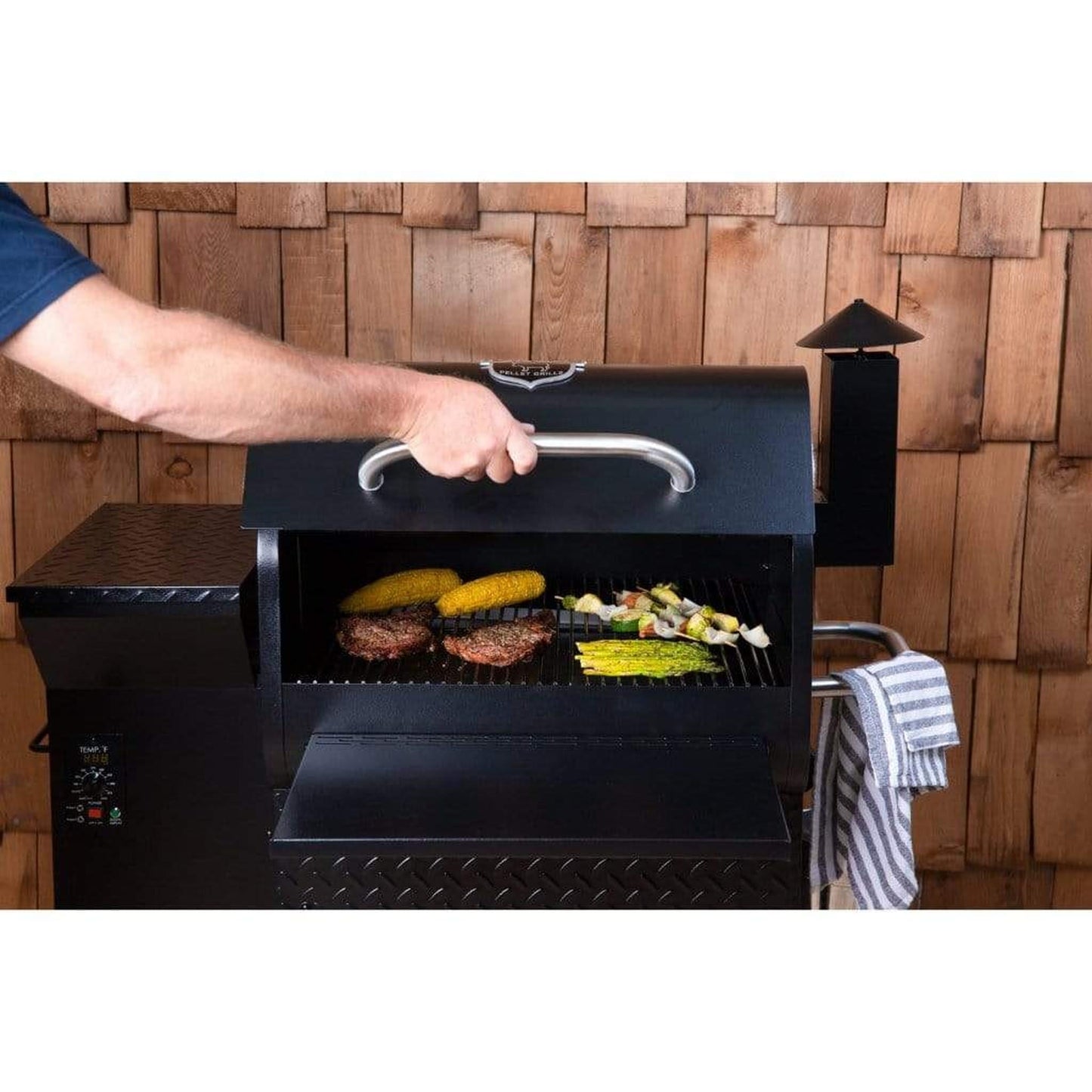 Prime Pellet Grills KC King 600 Electric Pellet Grill by Fire Sense