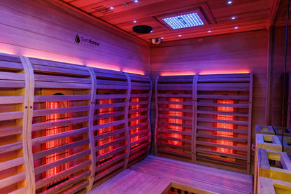 Sun Home Luminar™ Outdoor 5-Person Full Spectrum Infrared Sauna