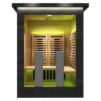 Sun Home Luminar™ Outdoor 2-Person Full Spectrum Infrared Sauna