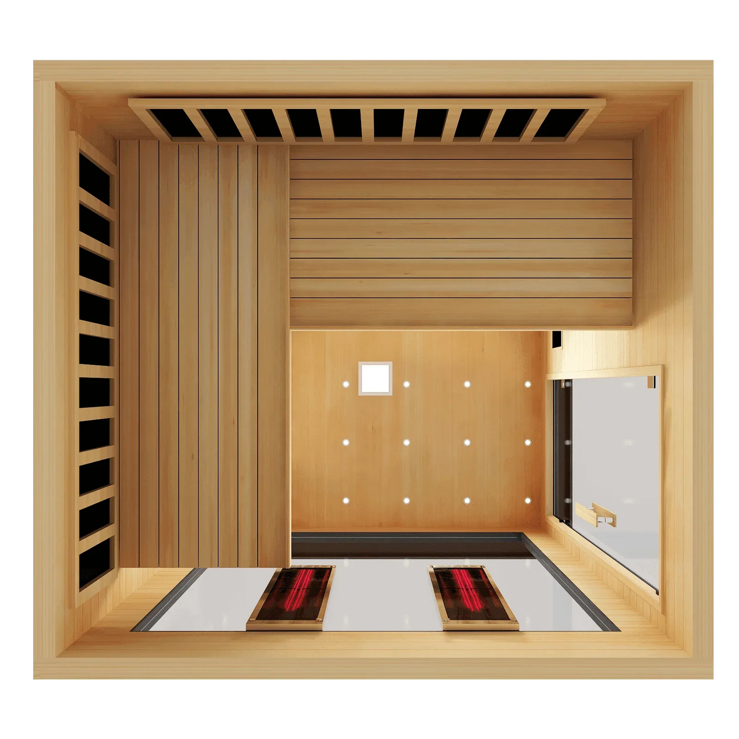 Sun Home Luminar™ Outdoor 2-Person Full Spectrum Infrared Sauna