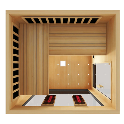 Sun Home Luminar™ Outdoor 2-Person Full Spectrum Infrared Sauna