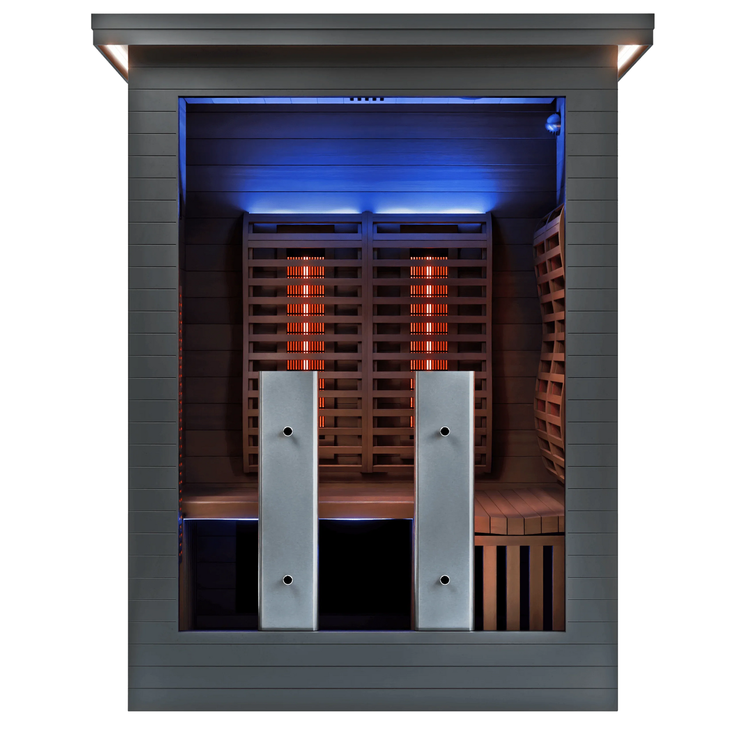 Sun Home Luminar™ Outdoor 2-Person Full Spectrum Infrared Sauna