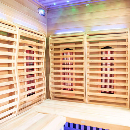 Sun Home Luminar™ Outdoor 2-Person Full Spectrum Infrared Sauna