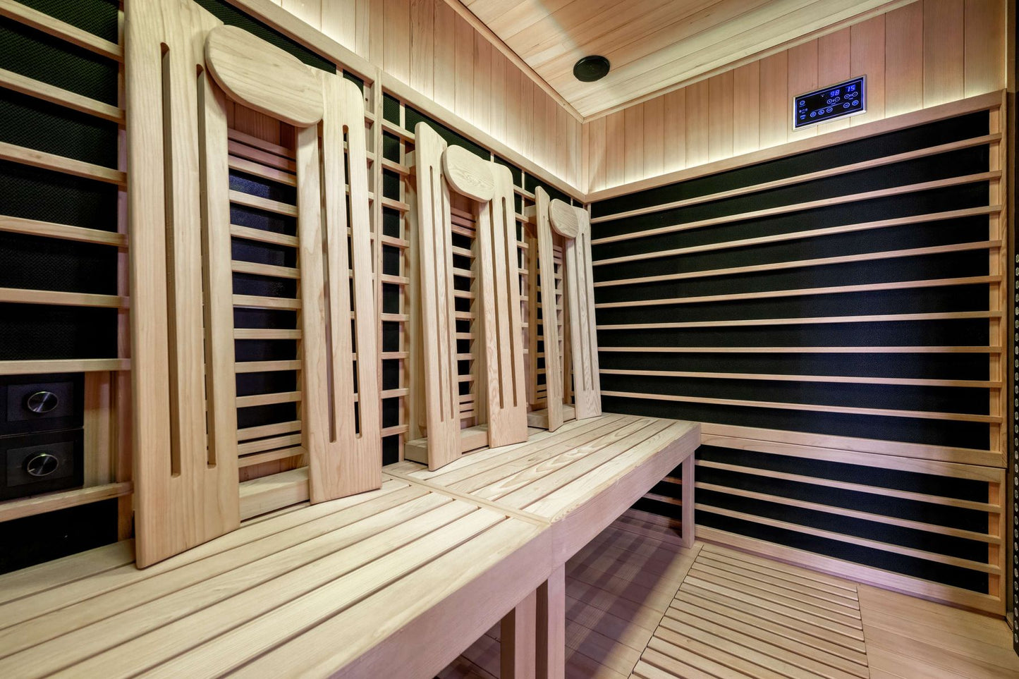 Sun Home Eclipse™ 4-Person Red Light & Infrared Sauna