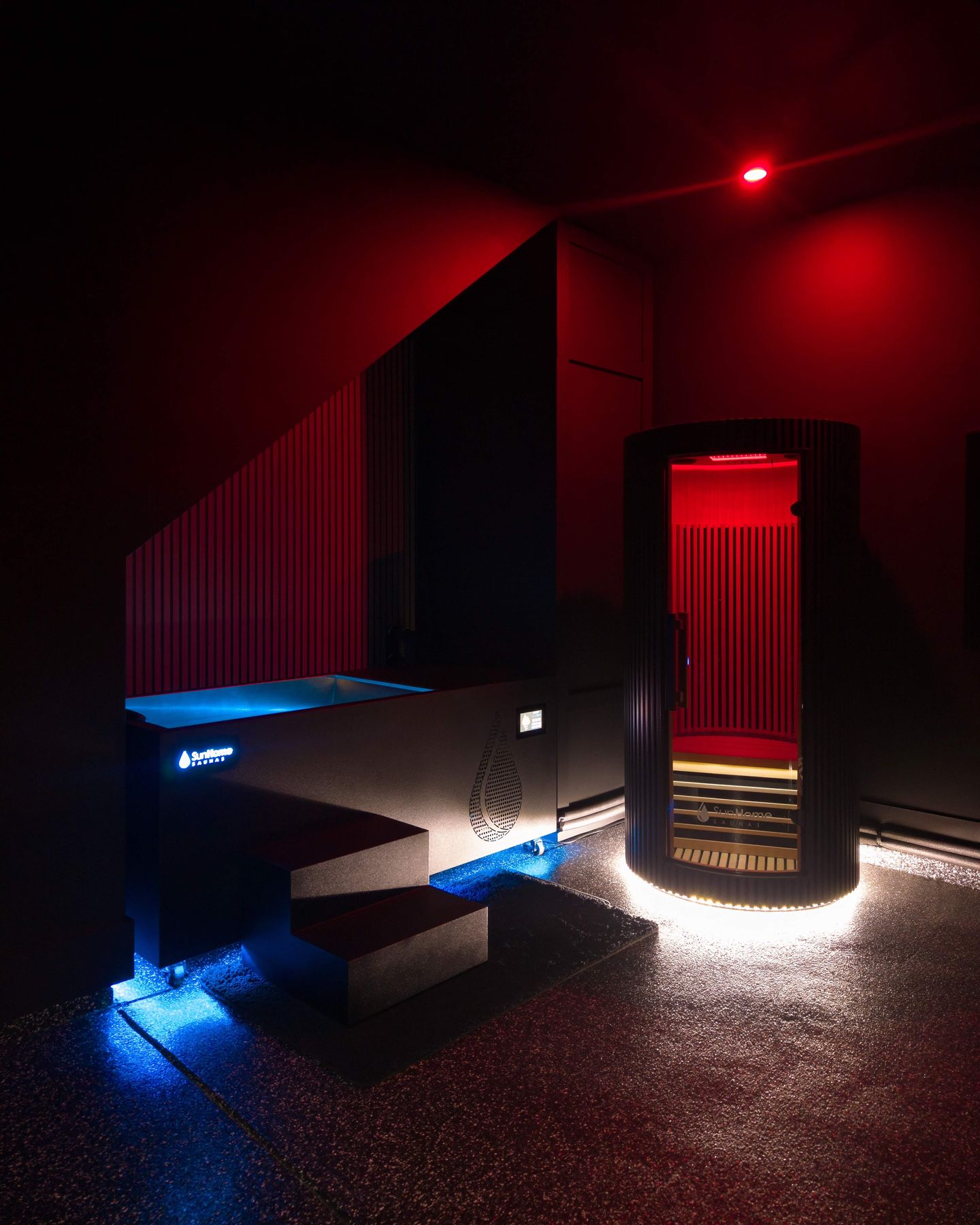 Sun Home Pod™ 1-Person Red Light & Infrared Sauna