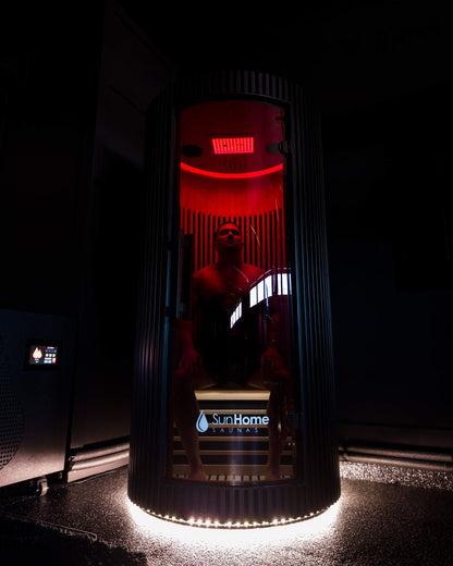Sun Home Pod™ 1-Person Red Light & Infrared Sauna